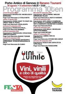 il programma di vini e vinili ten